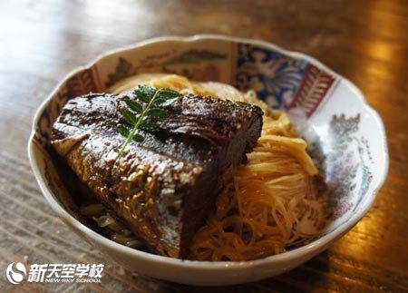 滋贺县:2014年冬季面食特辑—烤鲭鱼素面