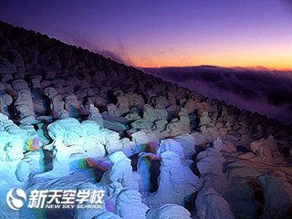 2015年日本冬祭特集②青森县、秋田县、山形县【山形县】藏王树冰亮灯观赏会