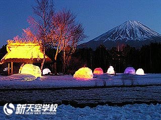 2015年日本冬祭特集③新潟县、栃木县、山梨县、岐阜县【山梨县】西湖?树冰祭