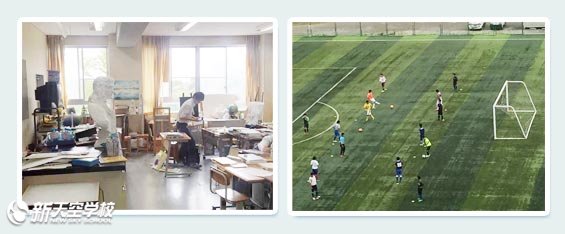 2015年9月新天空访问日本鹿岛学园高中